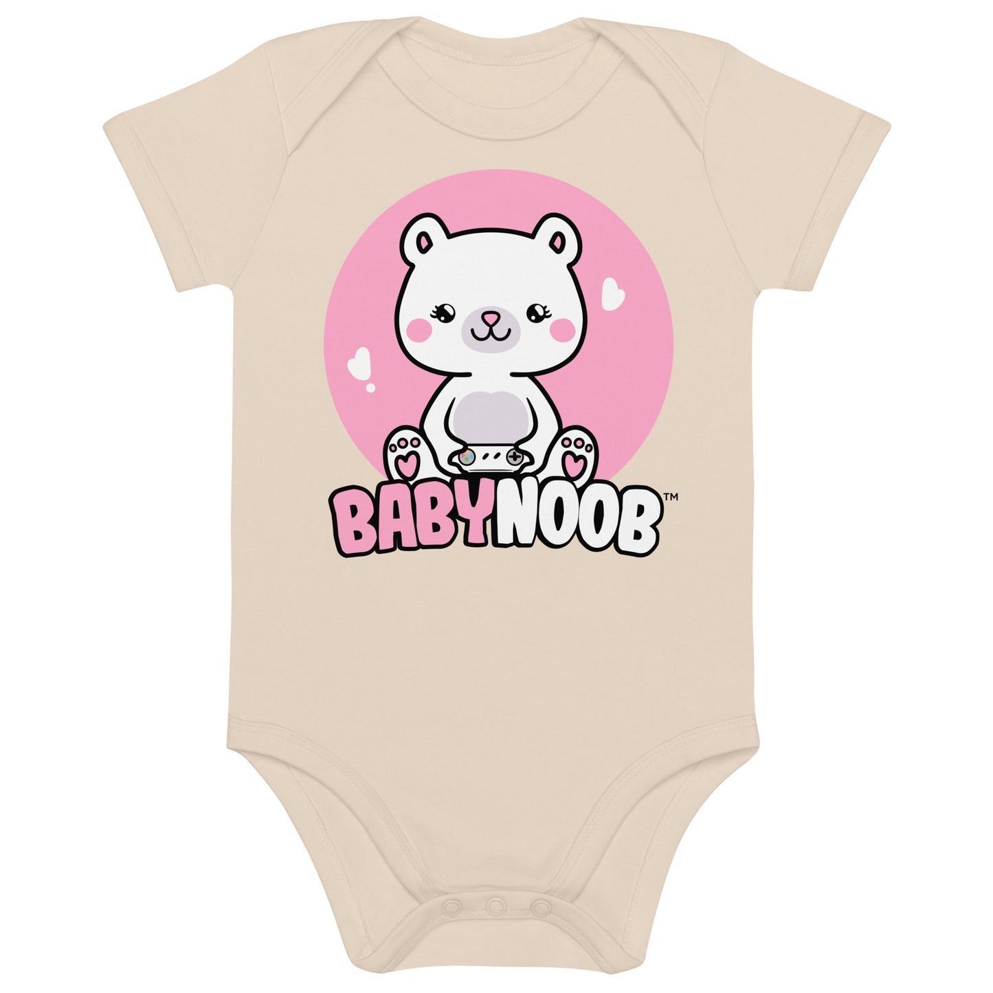 Organic cotton baby bodysuit